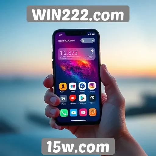 Experiência do usuário em dispositivos móveis no WIN222.com