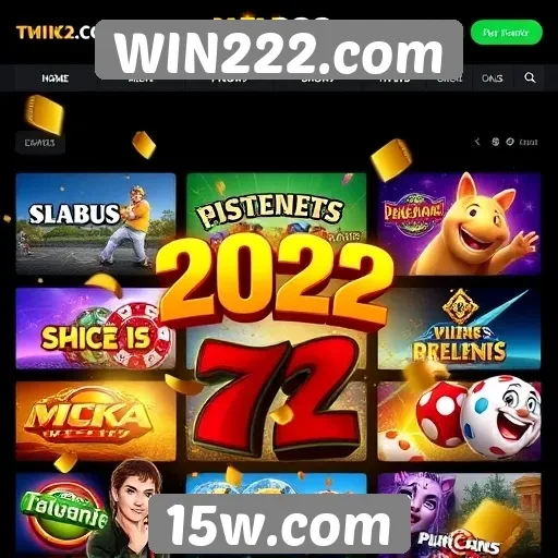 Jogos populares disponíveis no WIN222.com